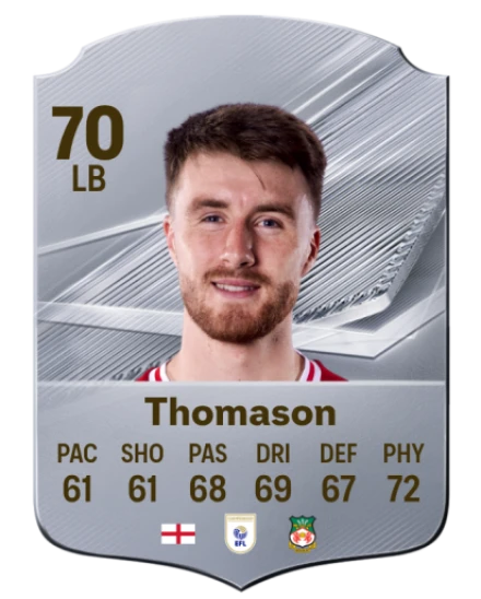 Thomason 70 Silver LB FC 27 card