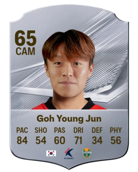 Goh Young Jun 65 Common CAM FC 26 card