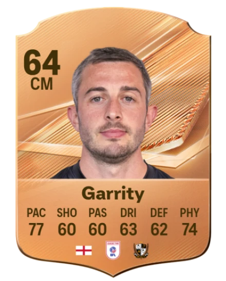 Garrity 64 Common CM FC 26 card