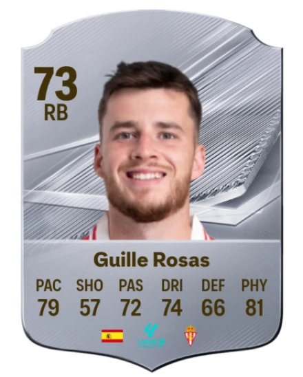 Guille Rosas 73 Common RB FC 26 card