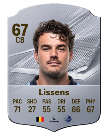 Lissens 67 Common CB FC 26 card