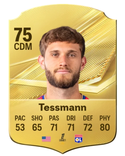 Tessmann 75 Gold CDM FC 27 card