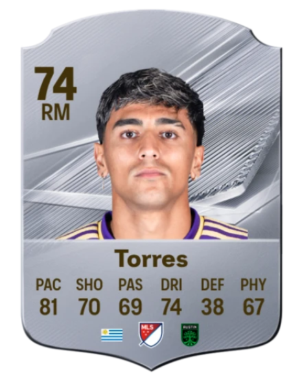 Torres 74 Common RM FC 26 card