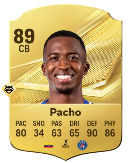 Pacho 89 Common CB FC 26 card