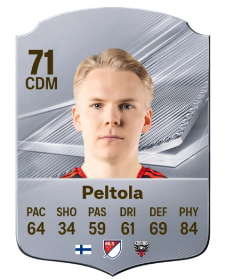 Peltola 71 Common CDM FC 26 card