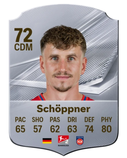 Schöppner 72 Common CDM FC 26 card