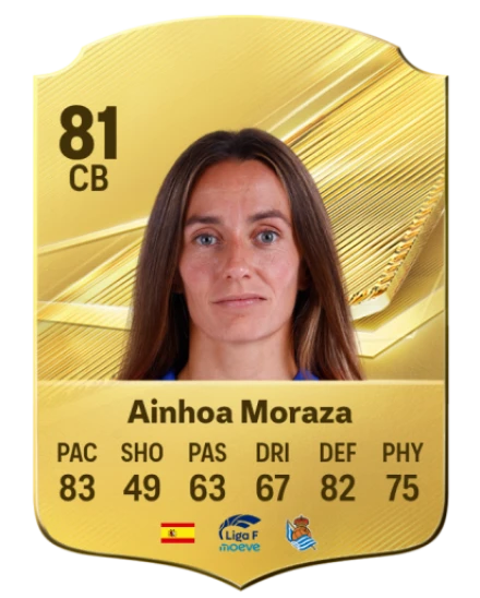 Ainhoa Moraza 81 Common CB FC 26 card