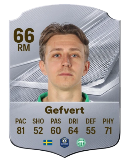 Gefvert 66 Common RM FC 26 card