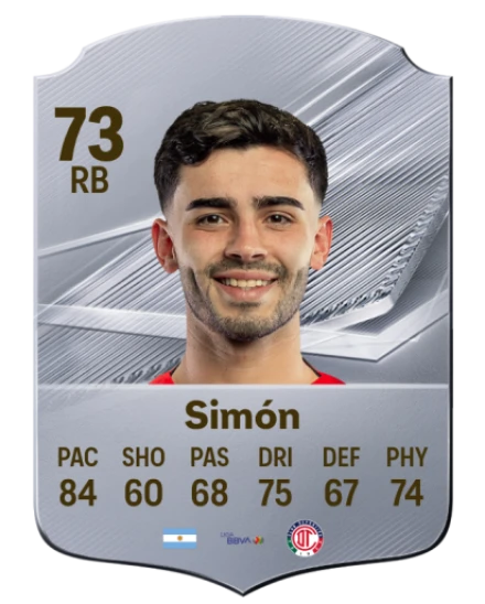Simón 73 Common RB FC 26 card