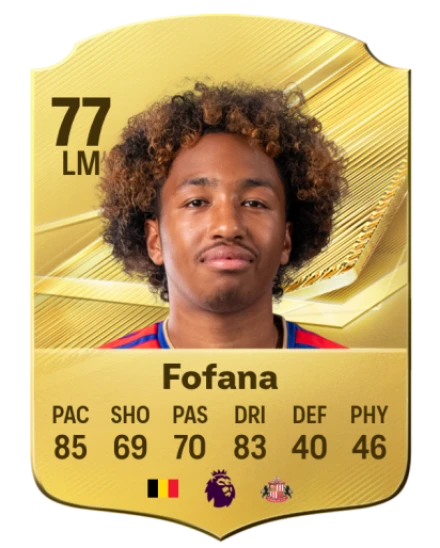 Fofana 77 Gold LM FC 27 card