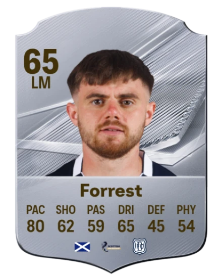 Forrest 65 Common LM FC 26 card