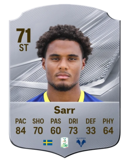 Sarr 71 Common ST FC 26 card