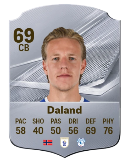 Daland 69 Common CB FC 26 card