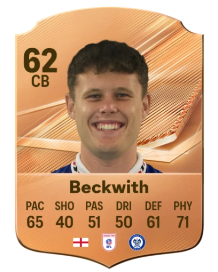 Beckwith 62 Common CB FC 26 card