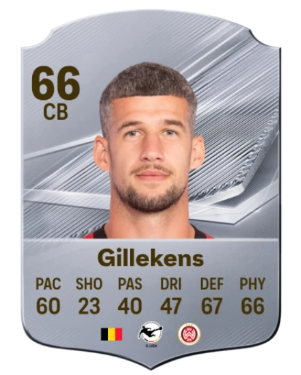 Gillekens 66 Common CB FC 26 card