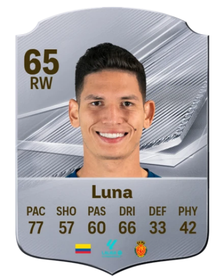 Luna 65 Silver RW FC 27 card