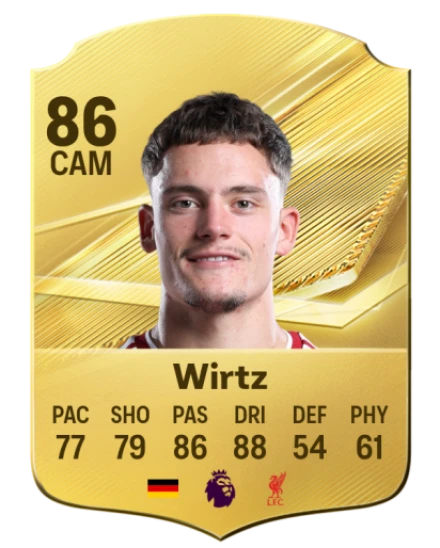 Wirtz 86 Common CAM FC 26 card