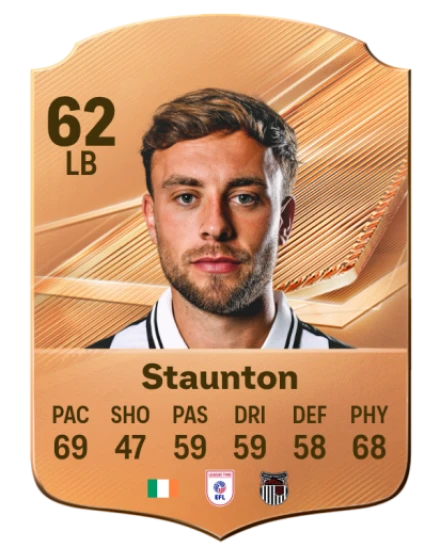 Staunton 62 Common LB FC 26 card
