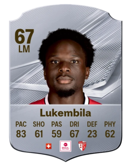 Lukembila 67 Common LM FC 26 card