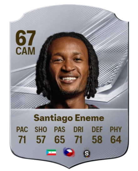 Santiago Eneme 67 Common CAM FC 26 card