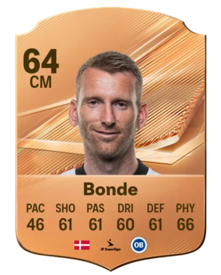 Bonde 64 Bronze CM FC 27 card