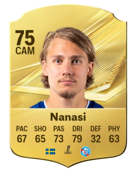 Nanasi 75 Common CAM FC 26 card