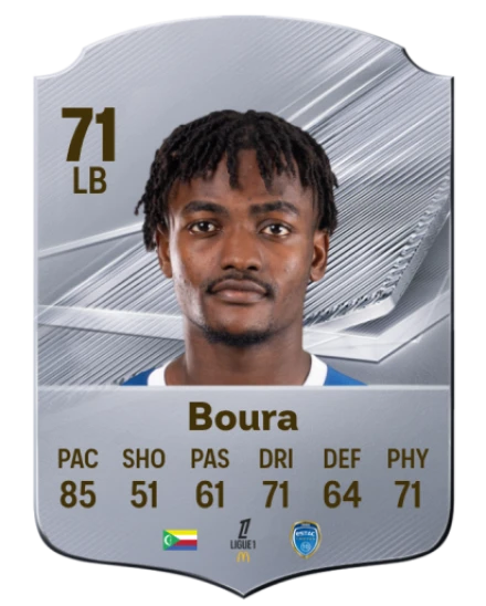 Boura 71 Common LB FC 26 card