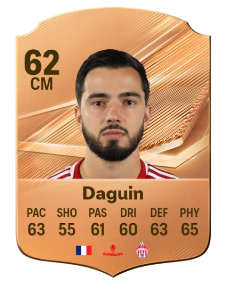 Daguin 62 Common CM FC 26 card