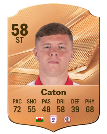Caton 58 Bronze ST FC 27 card