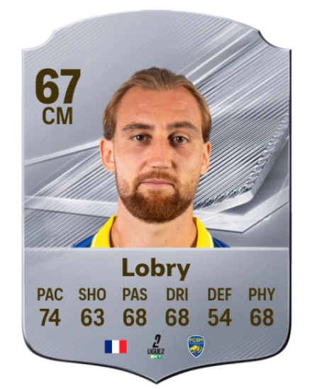 Lobry 67 Common CM FC 26 card