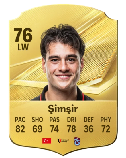 Şimşir 76 Common LW FC 26 card