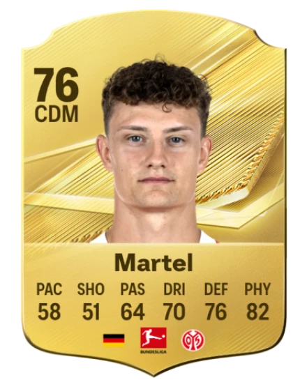 Martel 76 Common CDM FC 26 card