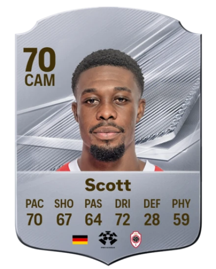 Scott 70 Common CAM FC 26 card