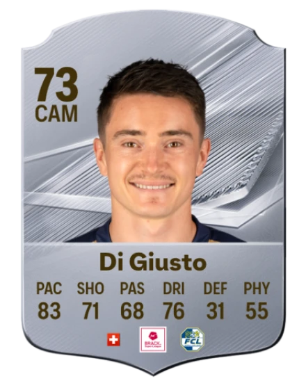 Di Giusto 73 Common CAM FC 26 card