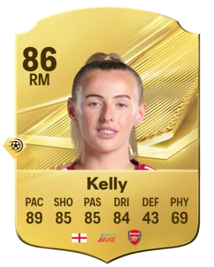 Kelly 86 Common RM FC 26 card