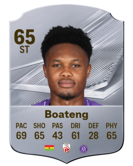 Boateng 65 Silver ST FC 27 card