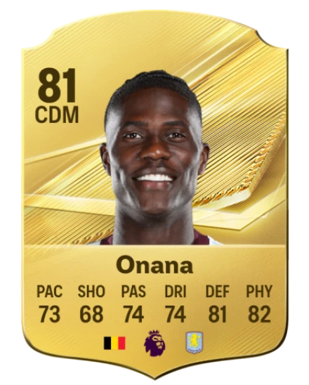 Onana 81 Common CDM FC 26 card