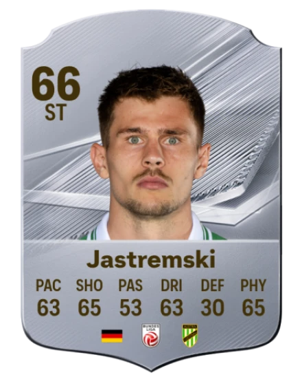 Jastremski 66 Common ST FC 26 card