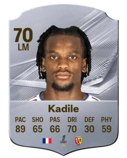 Kadile 70 Rare LM FC 26 card