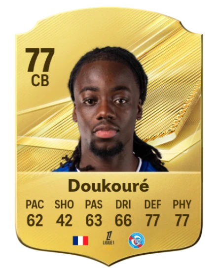 Doukouré 77 Common CB FC 26 card