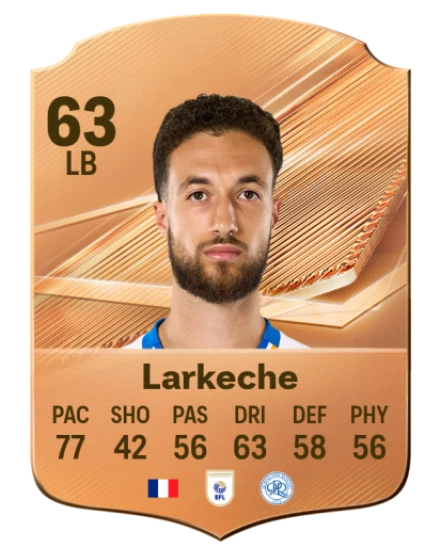 Larkeche 63 Bronze LB FC 27 card