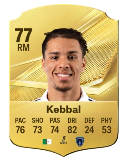 Kebbal 77 Common RM FC 26 card