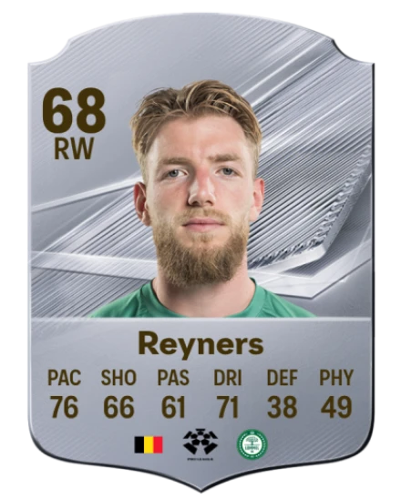 Reyners 68 Common RW FC 26 card
