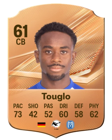 Touglo 61 Bronze CB FC 27 card