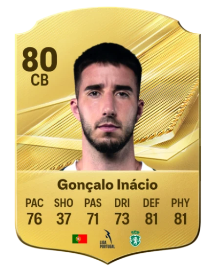 Gonçalo Inácio 80 Common CB FC 26 card