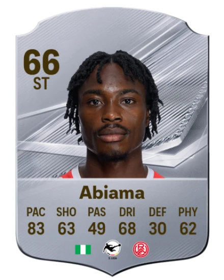 Abiama 66 Common ST FC 26 card