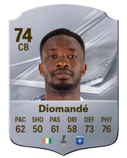 Diomandé 74 Common CB FC 26 card