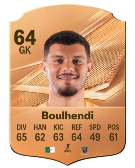 Boulhendi 64 Bronze GK FC 27 card