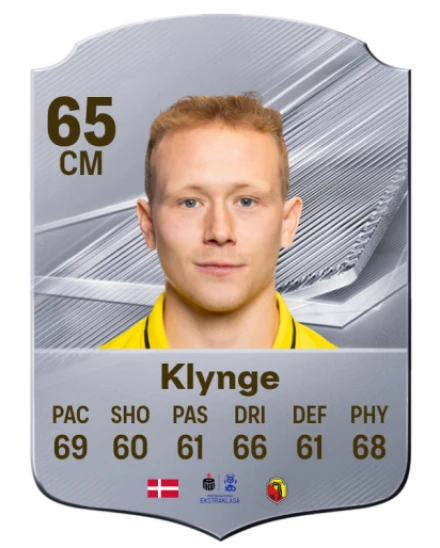 Klynge 65 Silver CM FC 27 card