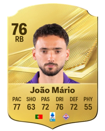 João Mário 76 Common RB FC 26 card